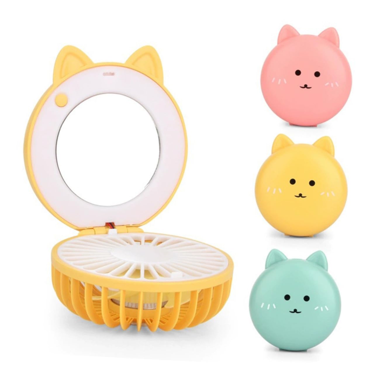 Ventilateur USB Rechargeable iPlusMile Rose Couleur Aléatoire
